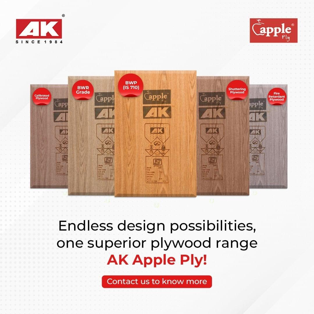 AK Apple Ply plywood campaign ad, November 2023